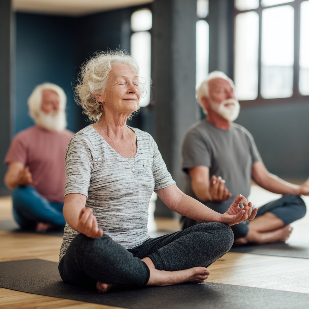 Спокійна атмосфера для йоги